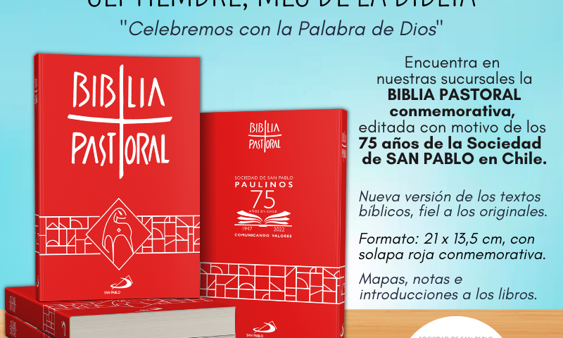 Biblia Pastoral SAN PABLO conmemorativa