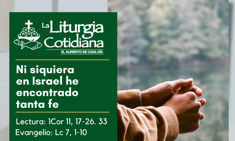 LITURGIA COTIDIANA 12 DE SEPTIEMBRE: De la feria. Verde. El santísimo nombre de la Virgen María (ML). Blanco.