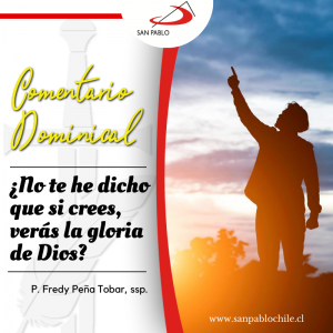 COMENTARIO DOMINICAL: ¿No te he dicho que si crees, verás la gloria de Dios?