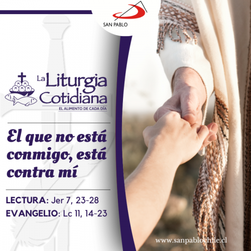 LITURGIA COTIDIANA 16 DE MARZO: 3º de Cuaresma. Morado.