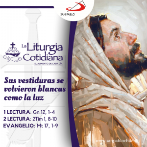 LITURGIA COTIDIANA 5 DE MARZO: 2º de Cuaresma. Morado. 