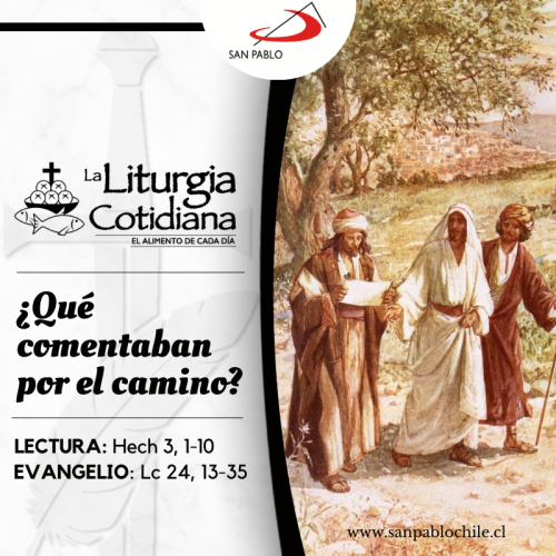 LITURGIA COTIDIANA 12 DE ABRIL: MIÉRCOLES DE LA OCTAVA DE PASCUA. Blanco.