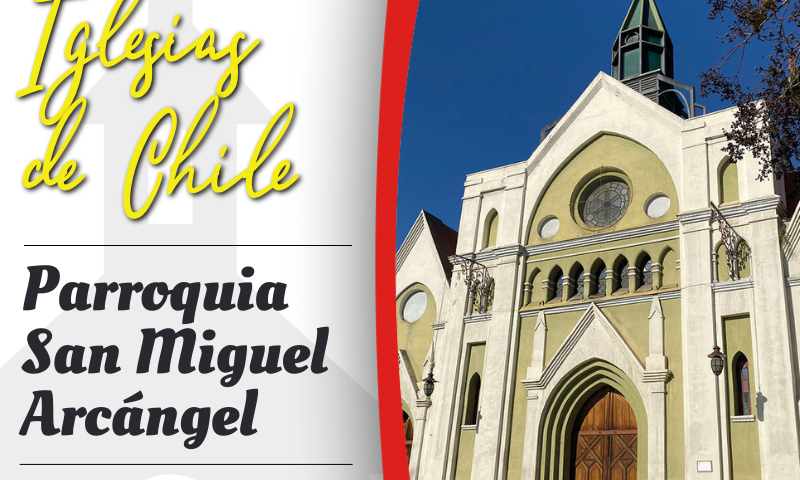 Parroquia San Miguel Arcángel, comuna de San Miguel Santiago. Región Metropolitana