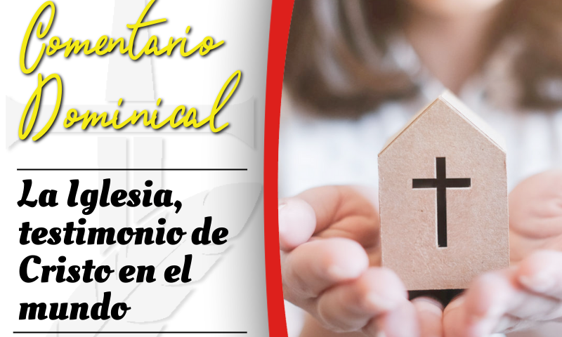 COMENTARIO DOMINICAL: La Iglesia, testimonio de Cristo en el mundo