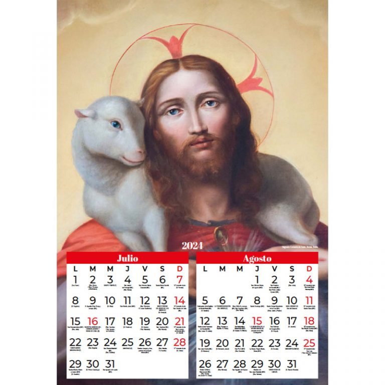 Calendario Católico 2024 – SAN PABLO Chile