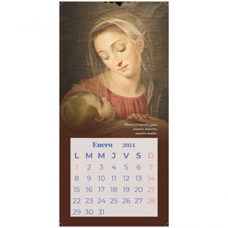 Calendario Mariano 2024 SAN PABLO Chile