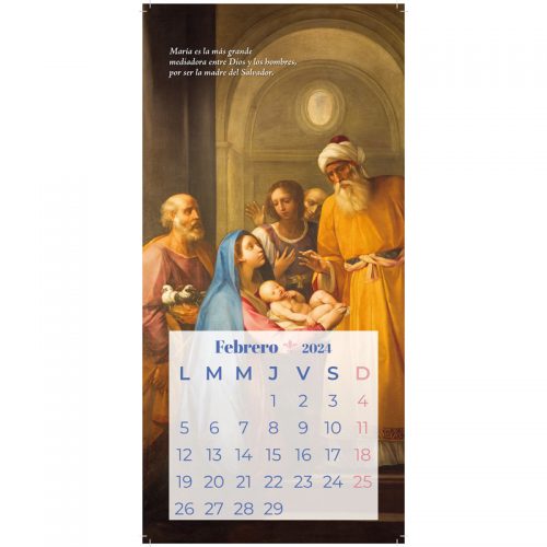 Calendario Mariano 2024 SAN PABLO Chile