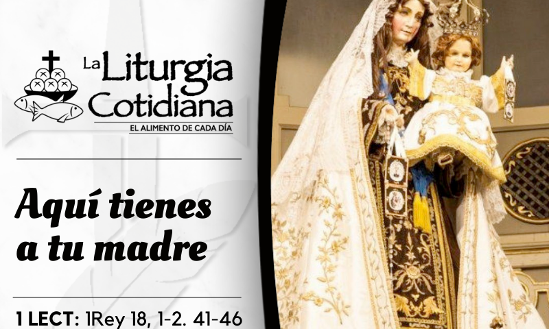 LITURGIA COTIDIANA 16 DE JULIO: NUESTRA SEÑORA DEL CARMEN, Madre y Reina de Chile (S). Blanco.