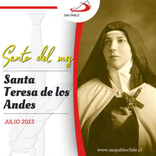EL SANTO DEL MES: ﻿﻿Santa Teresa de Los Andes