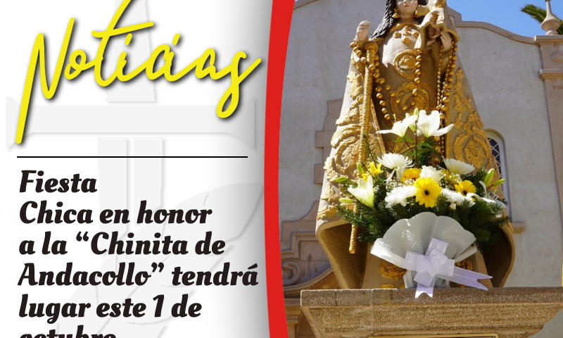 Fiesta Chica en honor a la “Chinita de Andacollo” tendrá lugar este 1 de octubre