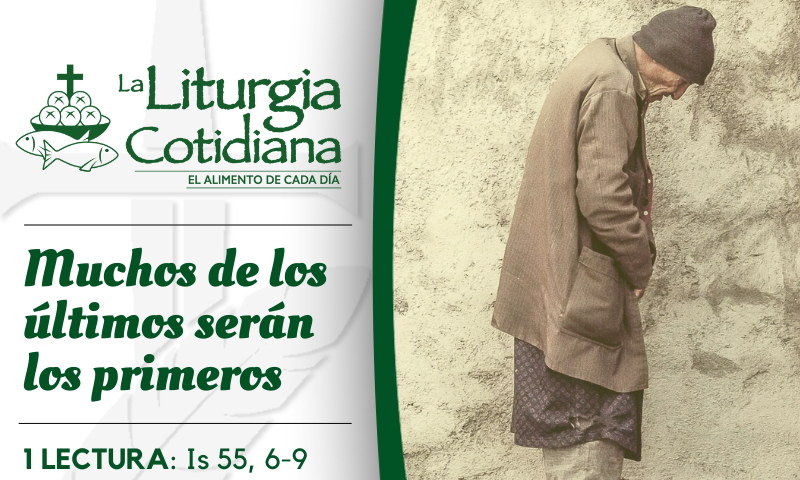 LITURGIA COTIDIANA 24 DE SEPTIEMBRE: 25º durante el año. Verde.