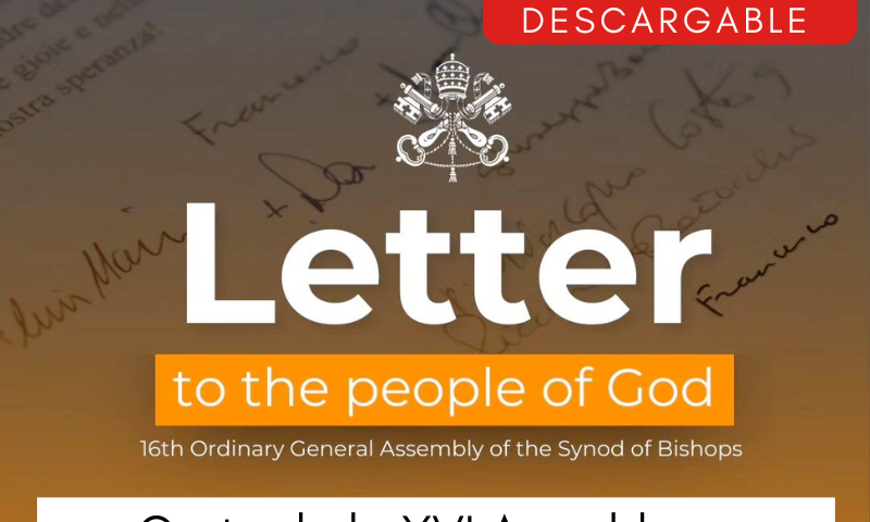 Carta de la XVI Asamblea General Ordinaria del Sínodo de los Obispos al Pueblo de Dios