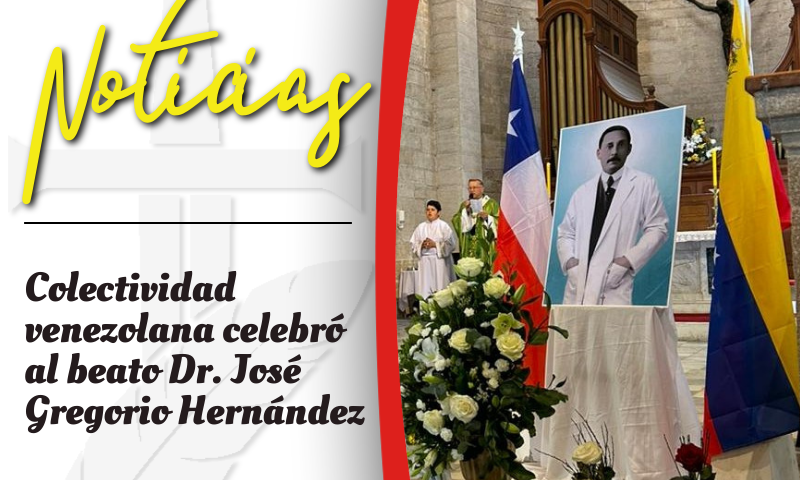 Colectividad venezolana celebró al beato Dr. José Gregorio Hernández