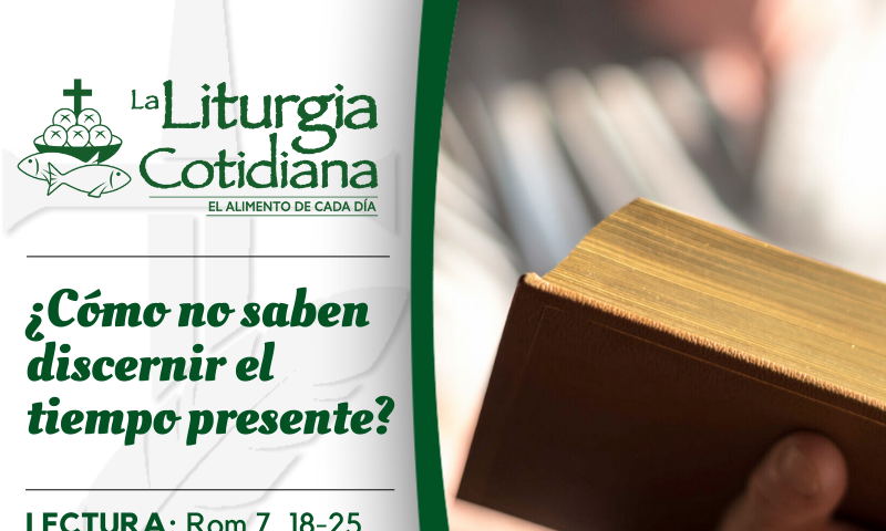 LITURGIA COTIDIANA 27 DE OCTUBRE: De la feria. Verde.