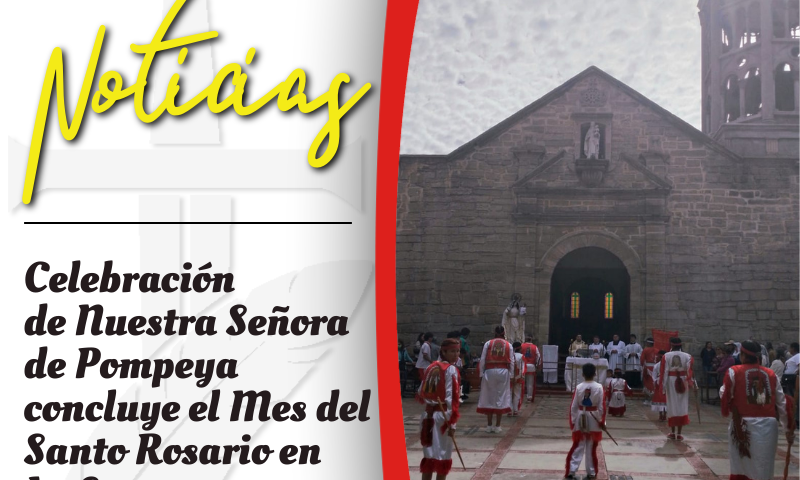 Celebración de Nuestra Señora de Pompeya concluye el Mes del Santo Rosario en La Serena