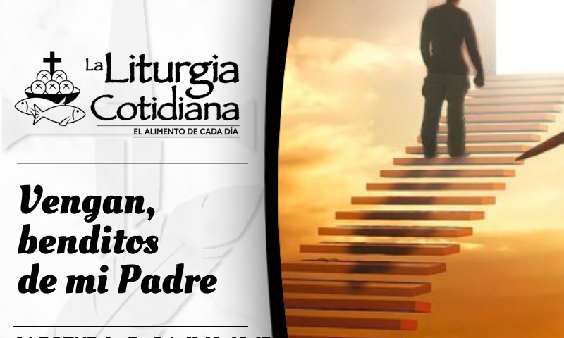 LITURGIA COTIDIANA 26 DE NOVIEMBRE: NUESTRO SEÑOR JESUCRISTO, REY DEL UNIVERSO. (S). Blanco.