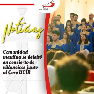 Comunidad maulina se deleitó en concierto de villancicos junto al Coro UCM