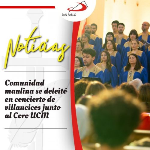 Comunidad maulina se deleitó en concierto de villancicos junto al Coro UCM