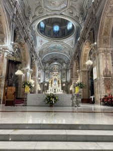Altar mayor, Catedral Metropolitana, Plaza de Armas, Santiago, Región Metropolitana