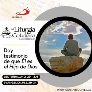 LITURGIA COTIDIANA 3 DE ENERO: De la feria. Blanco. El Santísimo Nombre de Jesús (ML). Blanco.