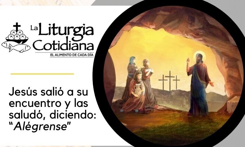 LITURGIA COTIDIANA 1 DE ABRIL: LUNES DE LA OCTAVA DE PASCUA. Blanco.