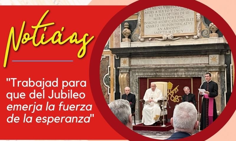 El Papa Francisco al Dicasterio para la Evangelización: "Trabajad para que del Jubileo emerja la fuerza de la esperanza"