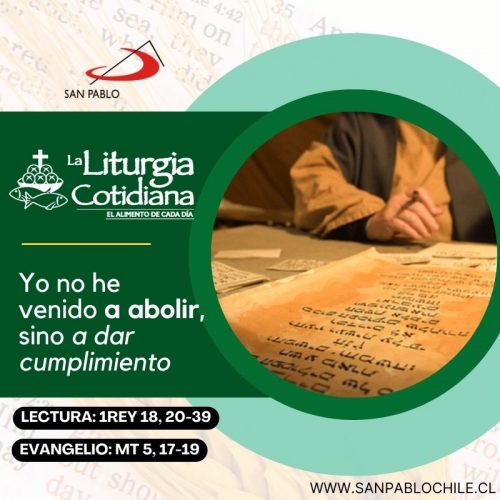 LITURGIA COTIDIANA 12 DE JUNIO: De la feria. Verde.