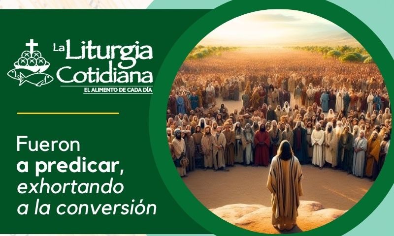 LITURGIA COTIDIANA 14 DE JULIO: 15º durante el año. Verde.