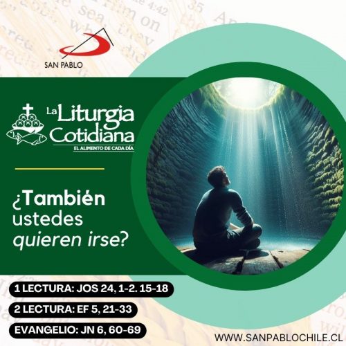 LITURGIA COTIDIANA 25 DE AGOSTO: 21º durante el año. Verde