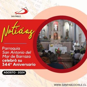 Parroquia San Antonio del Mar de Barraza celebró su  344° Aniversario