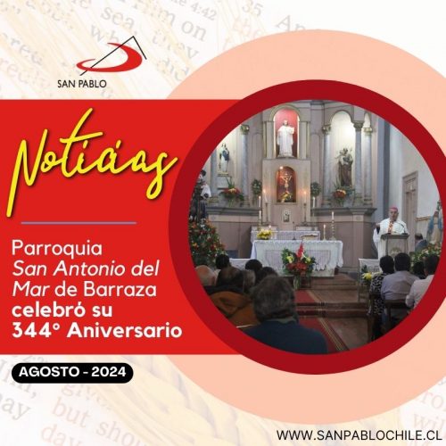 Parroquia San Antonio del Mar de Barraza celebró su 344° Aniversario