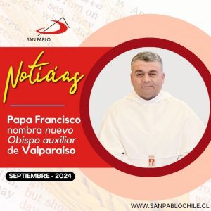 Papa Francisco nombra nuevo Obispo auxiliar de Valparaíso 