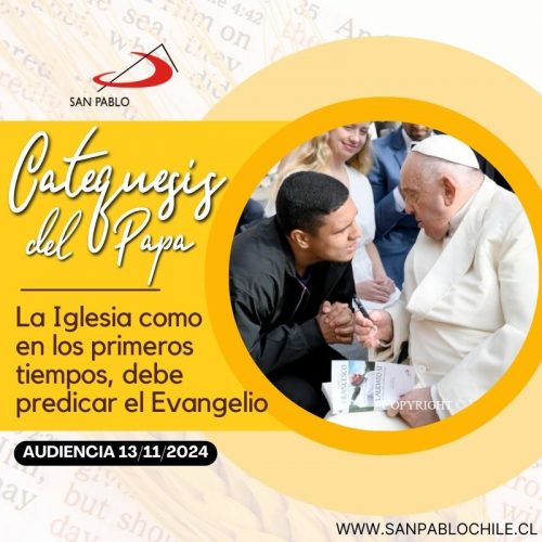 CATEQUESIS DEL PAPA: La Iglesia como en los primeros tiempos, debe predicar el Evangelio