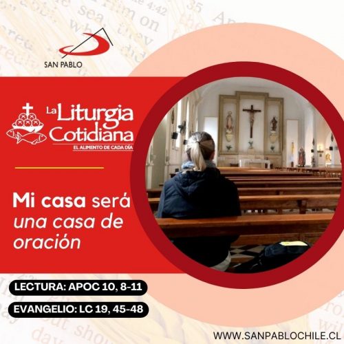 Liturgia Cotidiana 22 de noviembre: Santa Cecilia, v. y mr. (MO). Blanco o Rojo.