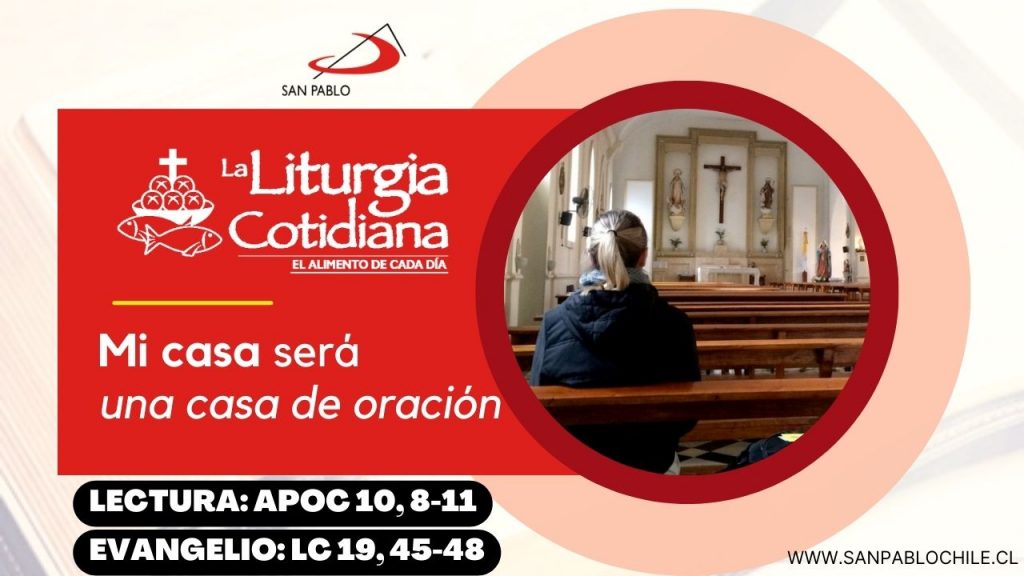 Liturgia Cotidiana 22 de noviembre: Santa Cecilia, v. y mr. (MO). Blanco o Rojo. 