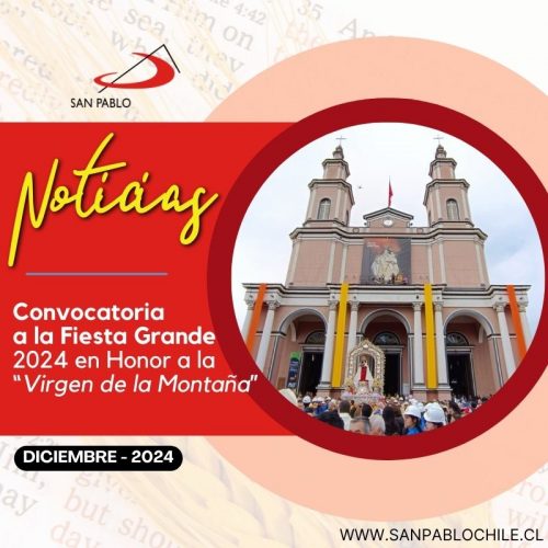 Convocatoria a la Fiesta Grande 2024 en Honor a la “Virgen de la Montaña”