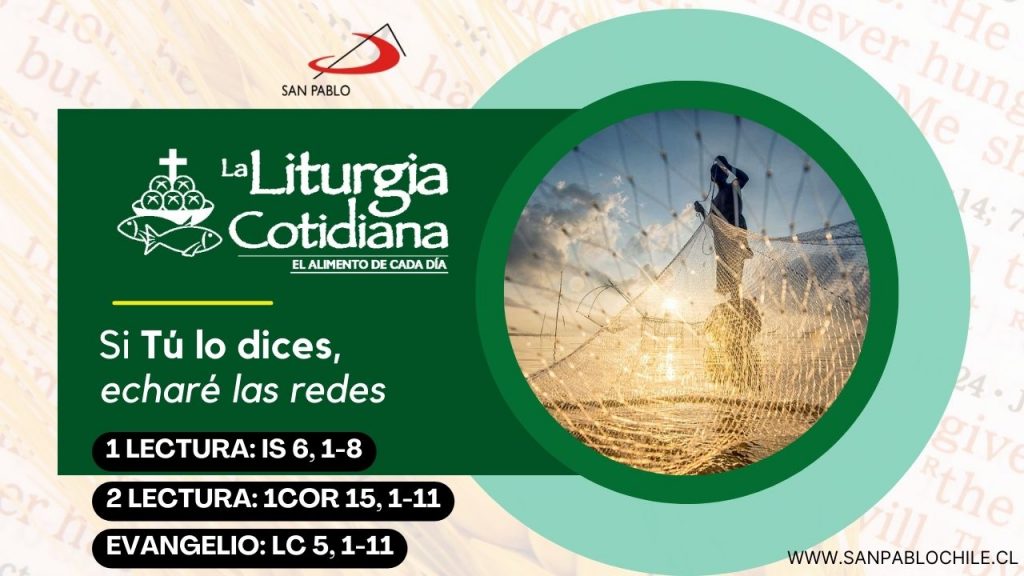 La Liturgia Cotidiana 9 de febrero: 5º durante el año. Verde.